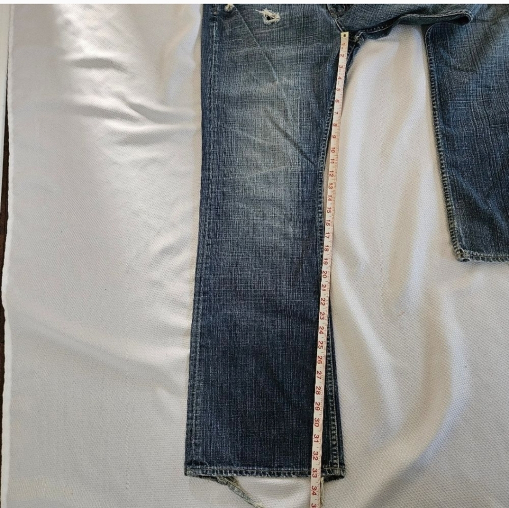 Sacred Blue Boot Cut Jeans Size 36x33 - Picture 5 of 8